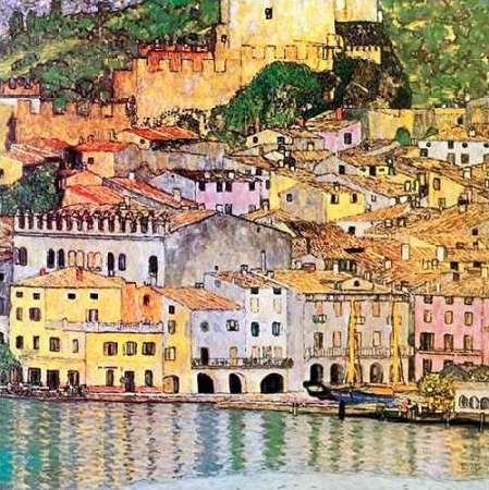 Malcesine On Lake Garda 1913