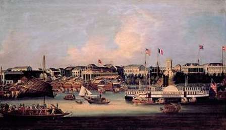 Paddle Steamer Wilamette, Canton