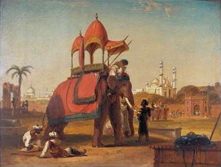 Elephant and Howdah
