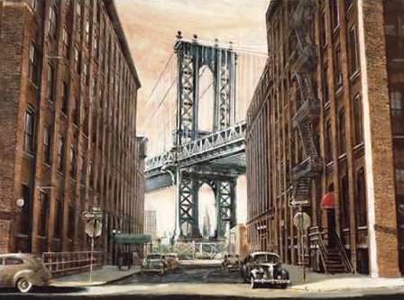 View to the Manhattan Bridge