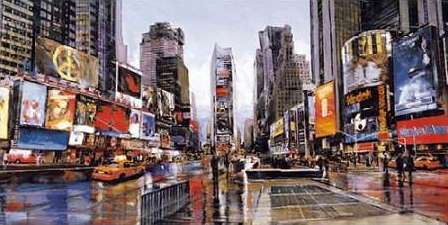 Evening in Times Square
