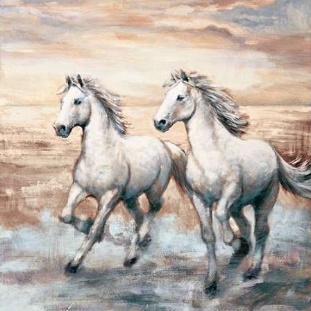 Running Horses I