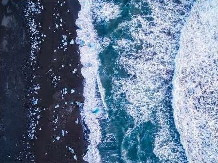 From above IV