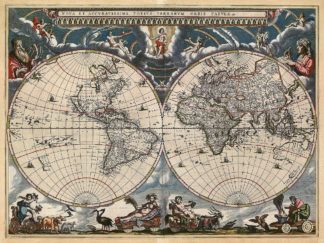 Nova et Accuratissima Totius Terrarum Orbis Tabula