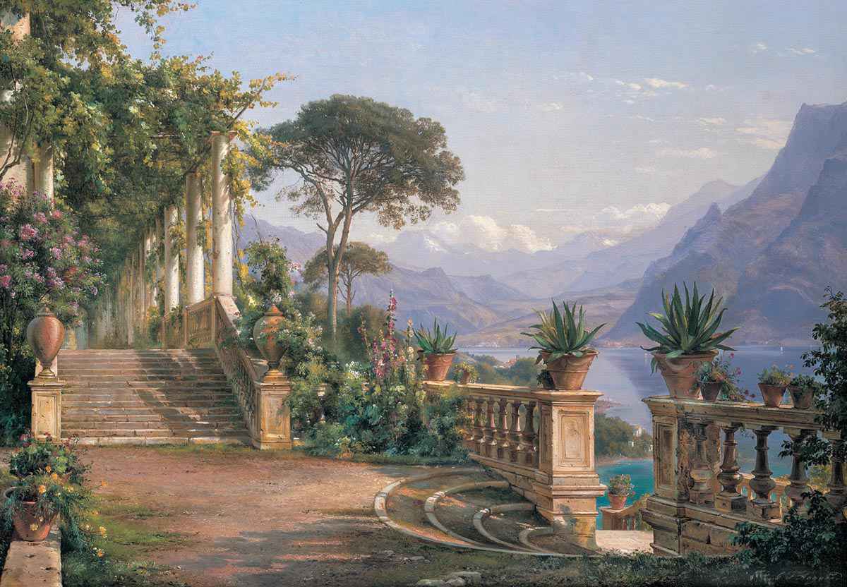 Lodge on lake Como