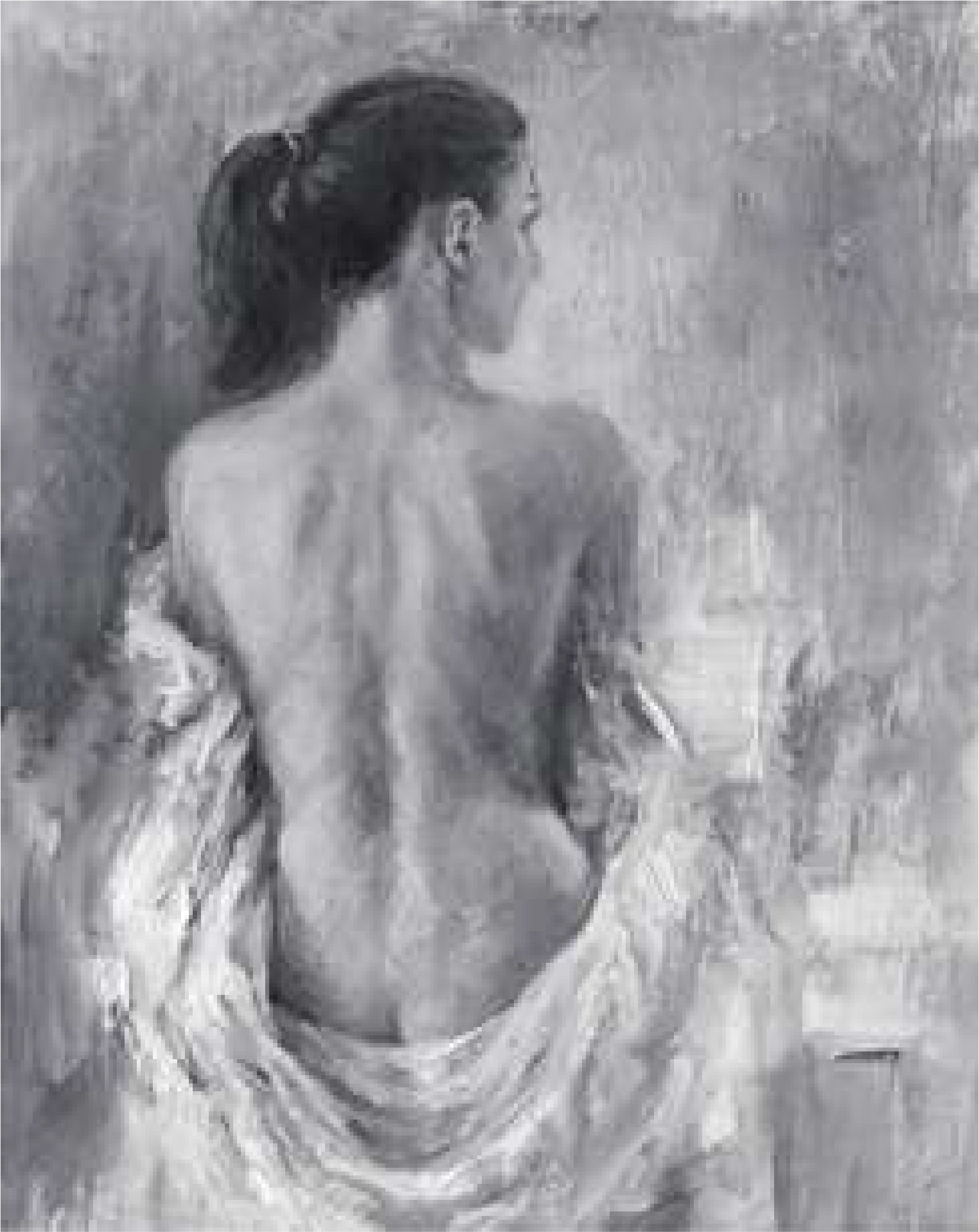 Draped Figure 1