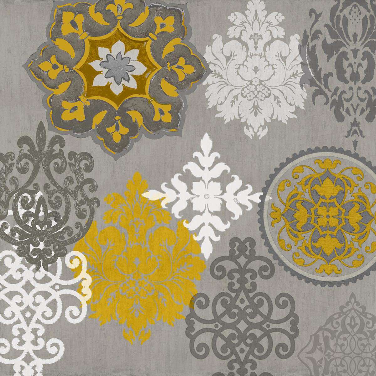 Decorative Ornaments In Gold 1