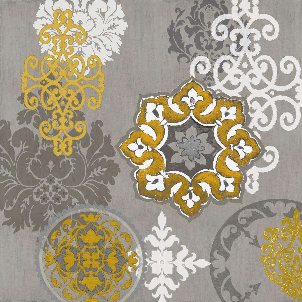 Decorative Ornaments In Gold 2