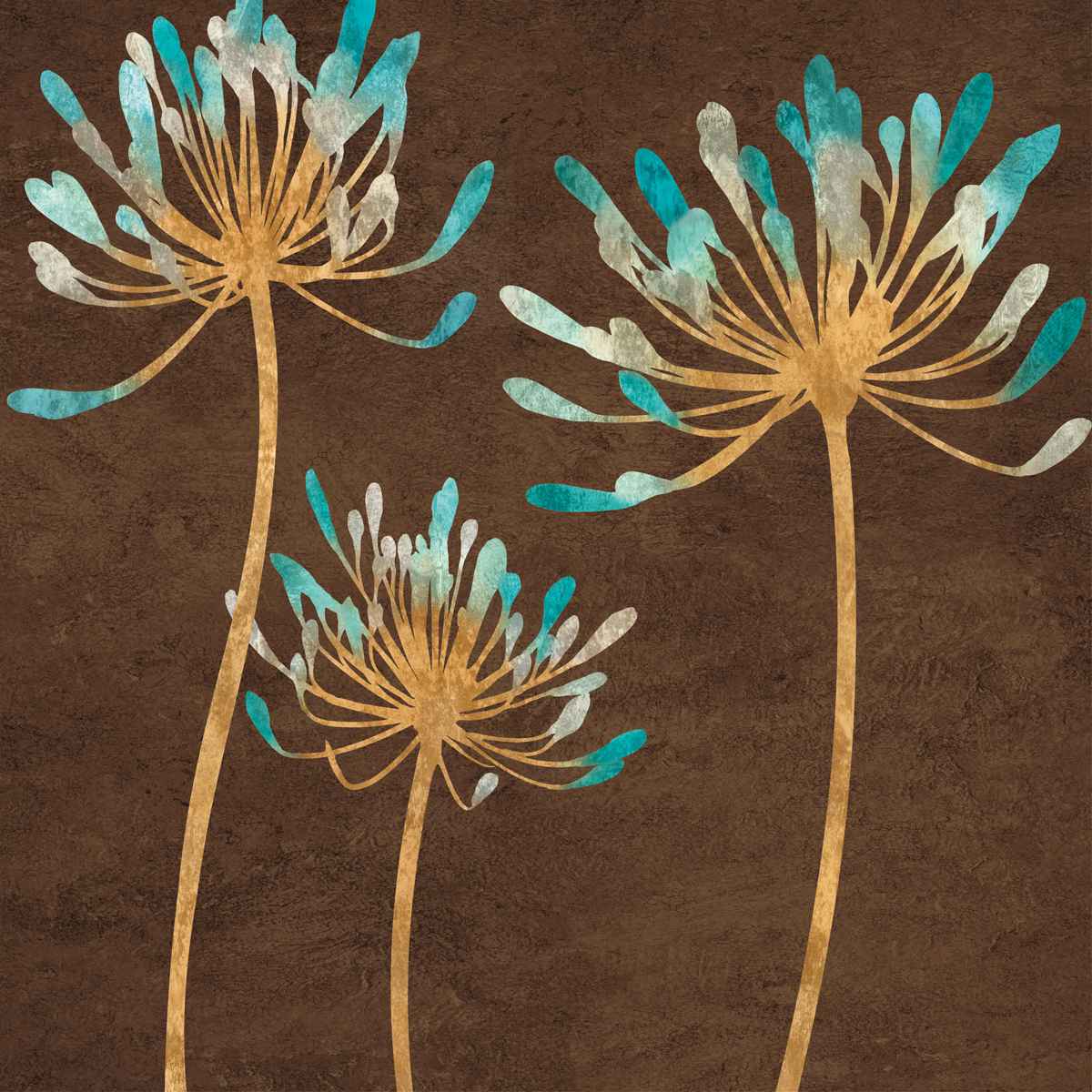 Teal Bloom 1