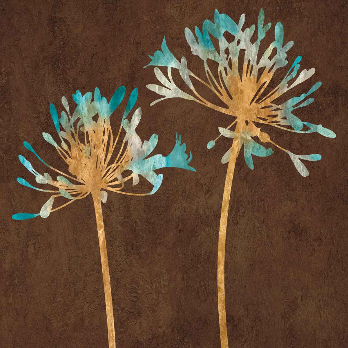 Teal Bloom 2