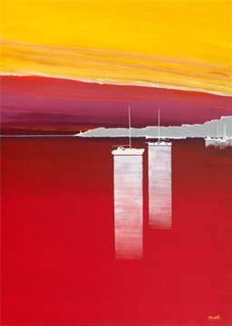 Bateaux rouges