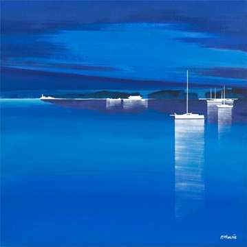 Régate bleue