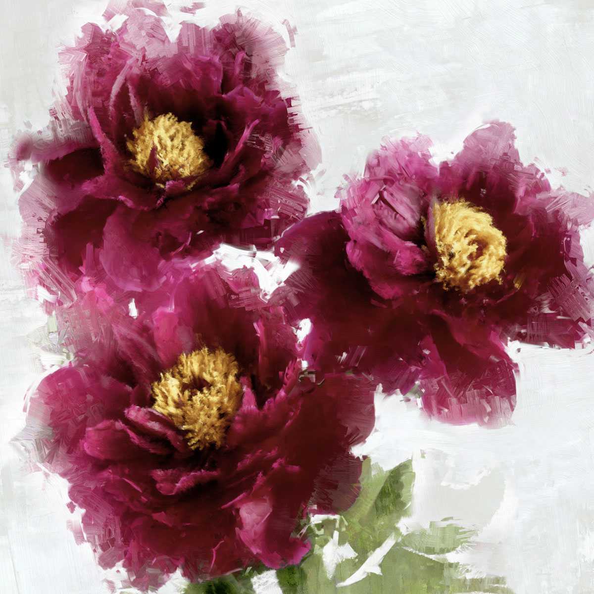 Burgundy Bloom 1