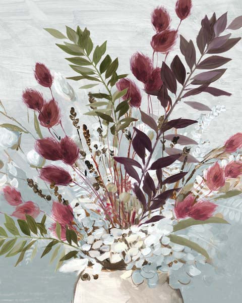 Autumn Blooms in Gentle Vase