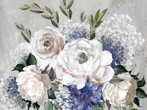 Blooming White and Lavender Harmony