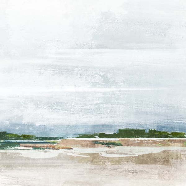 Peaceful Horizon Over Calm Landscape