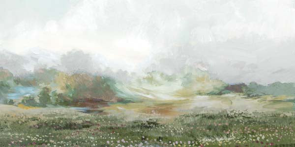 Serene Morning Meadow Scene