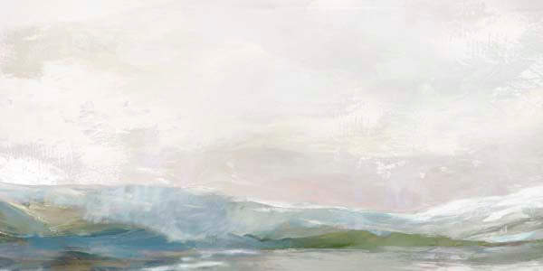 Misty Horizon Over Calm Waters