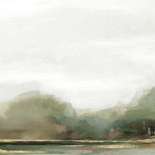 Misty Landscape at Dawn