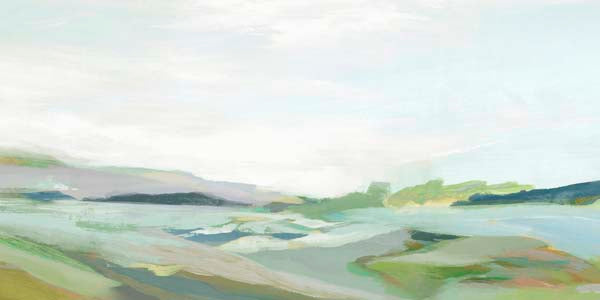 Peaceful Horizon with Soft Greens