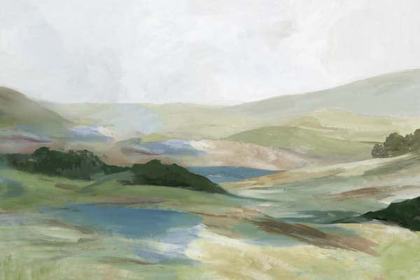 Rolling Hills and Calm Waters