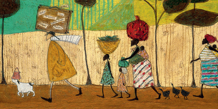 Doris helps out on the trip to Mzuzu