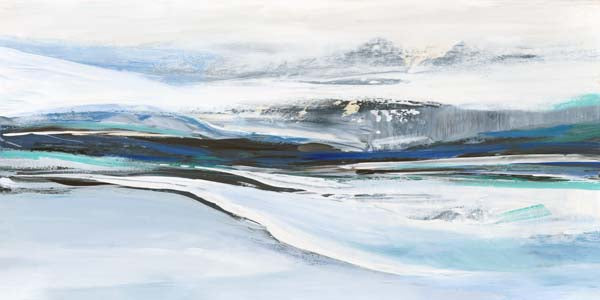 Vast Winter Landscape Under Clouds