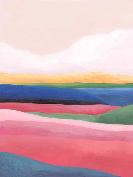 Colorful Horizon Layers I