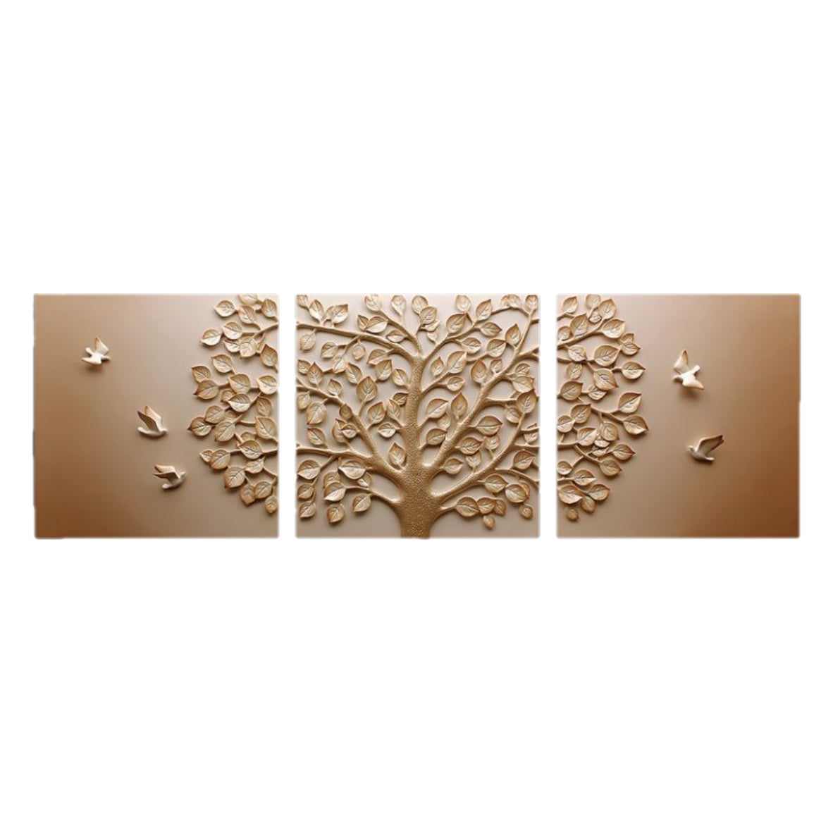 Brown Tree 3D Wall Art
