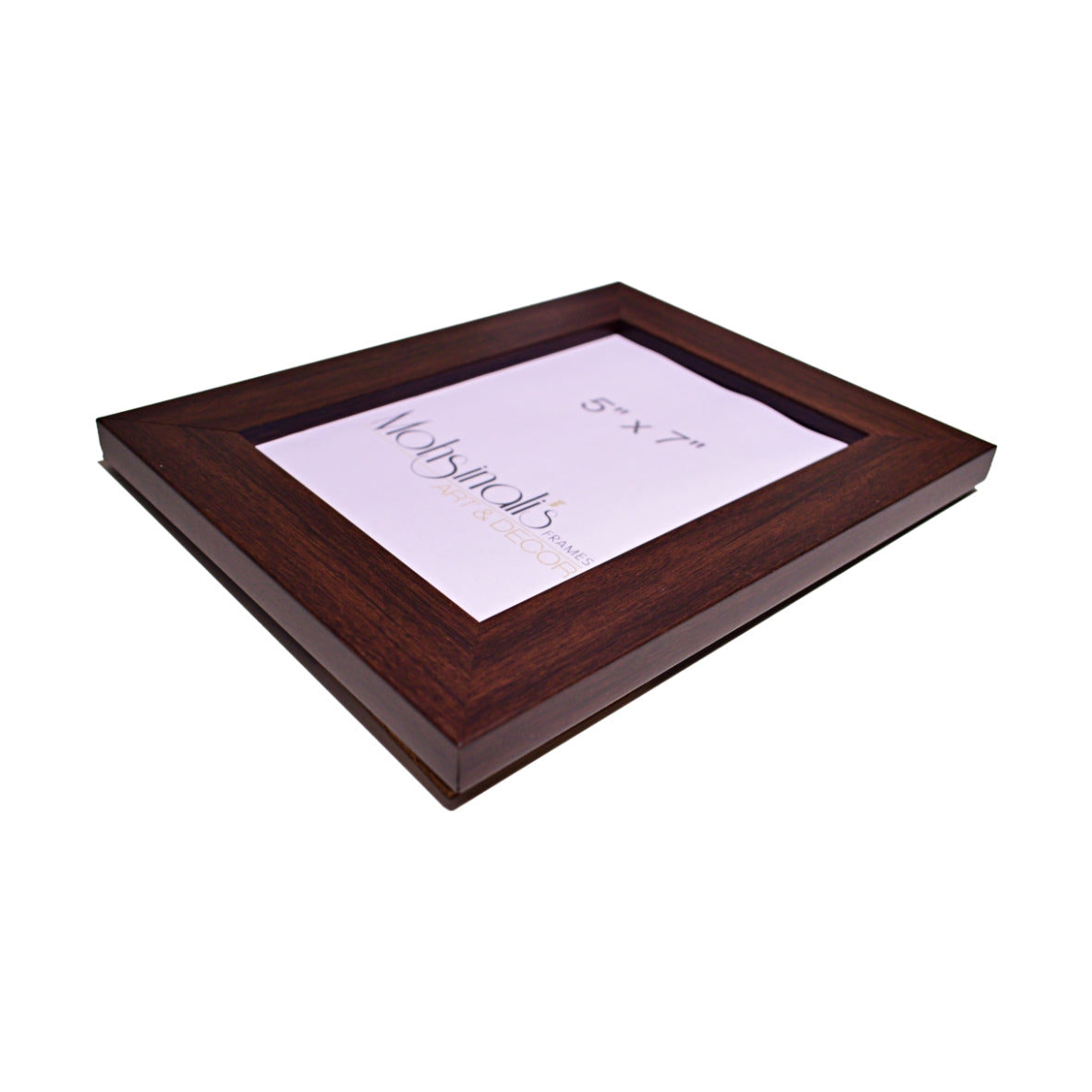 Dark Wood Table Photoframe