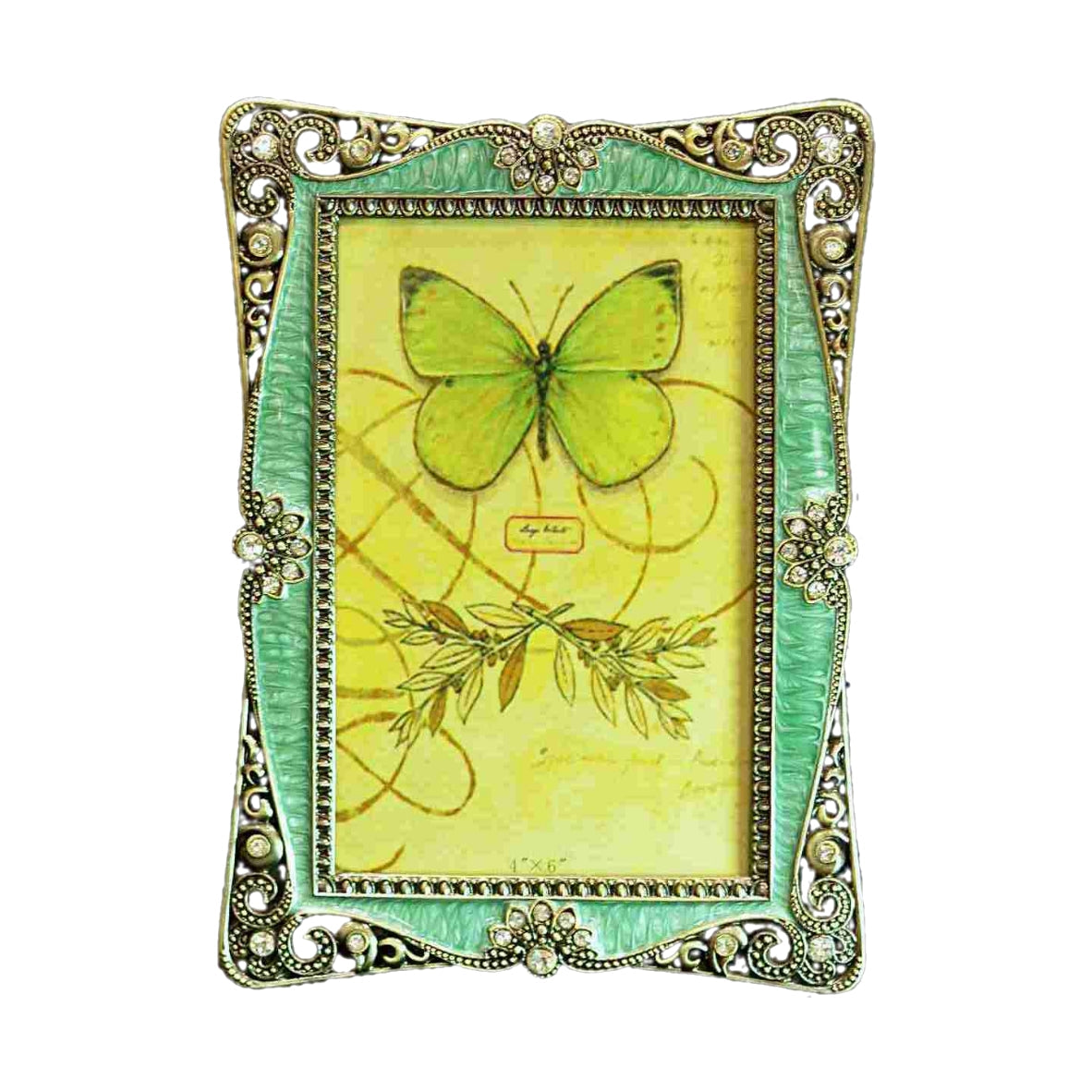 Designer Table Photoframe - Turquoise