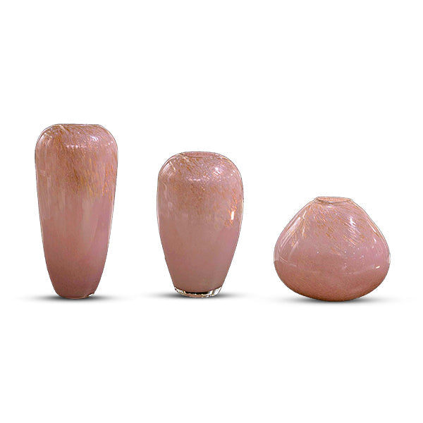 Glitter Texture Pink Vase