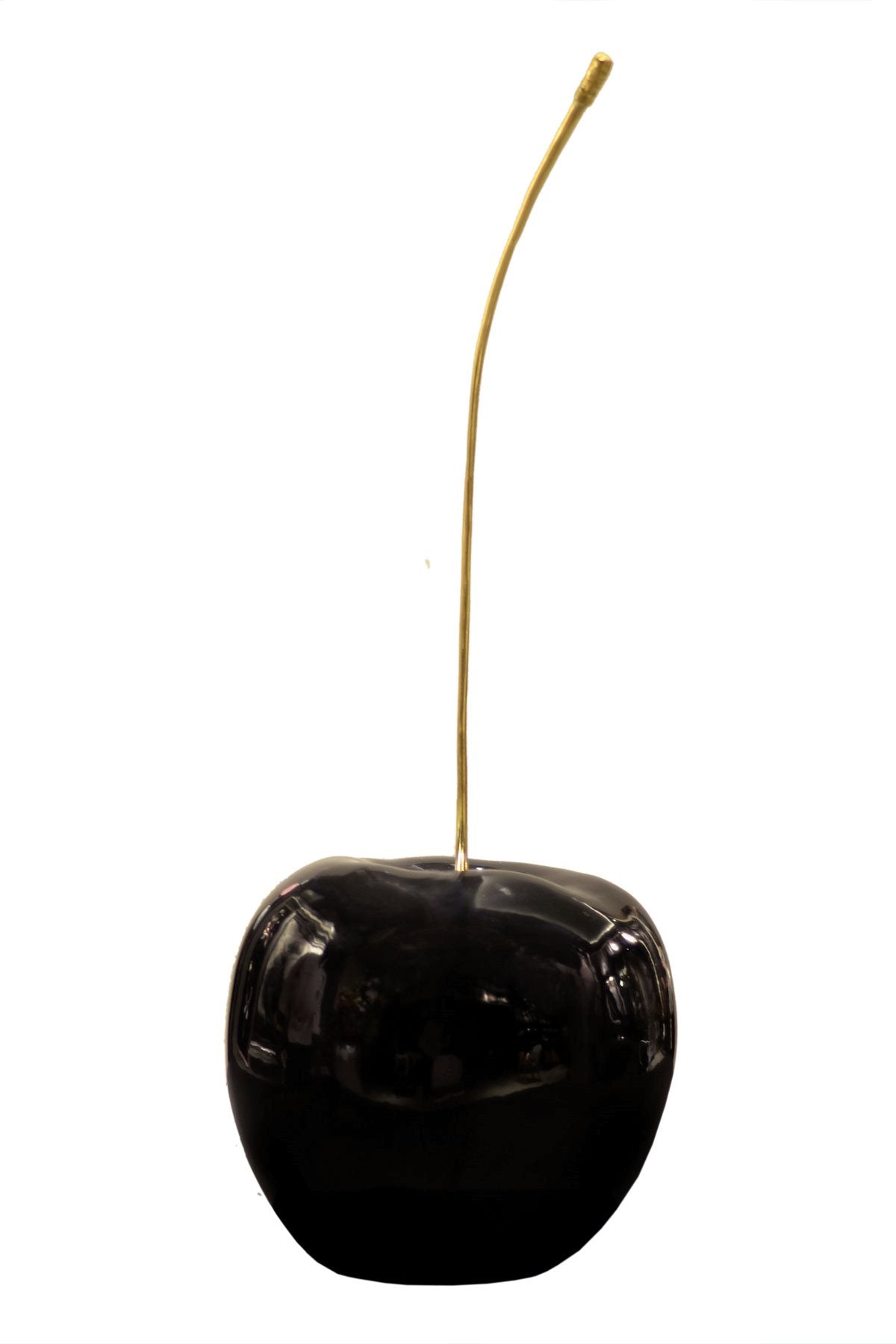 Glossy Black Cherry with Golden Stick Set
