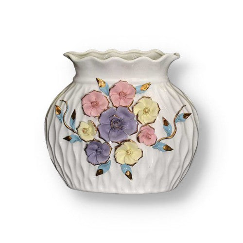 Glossy Decorated Floral Vase