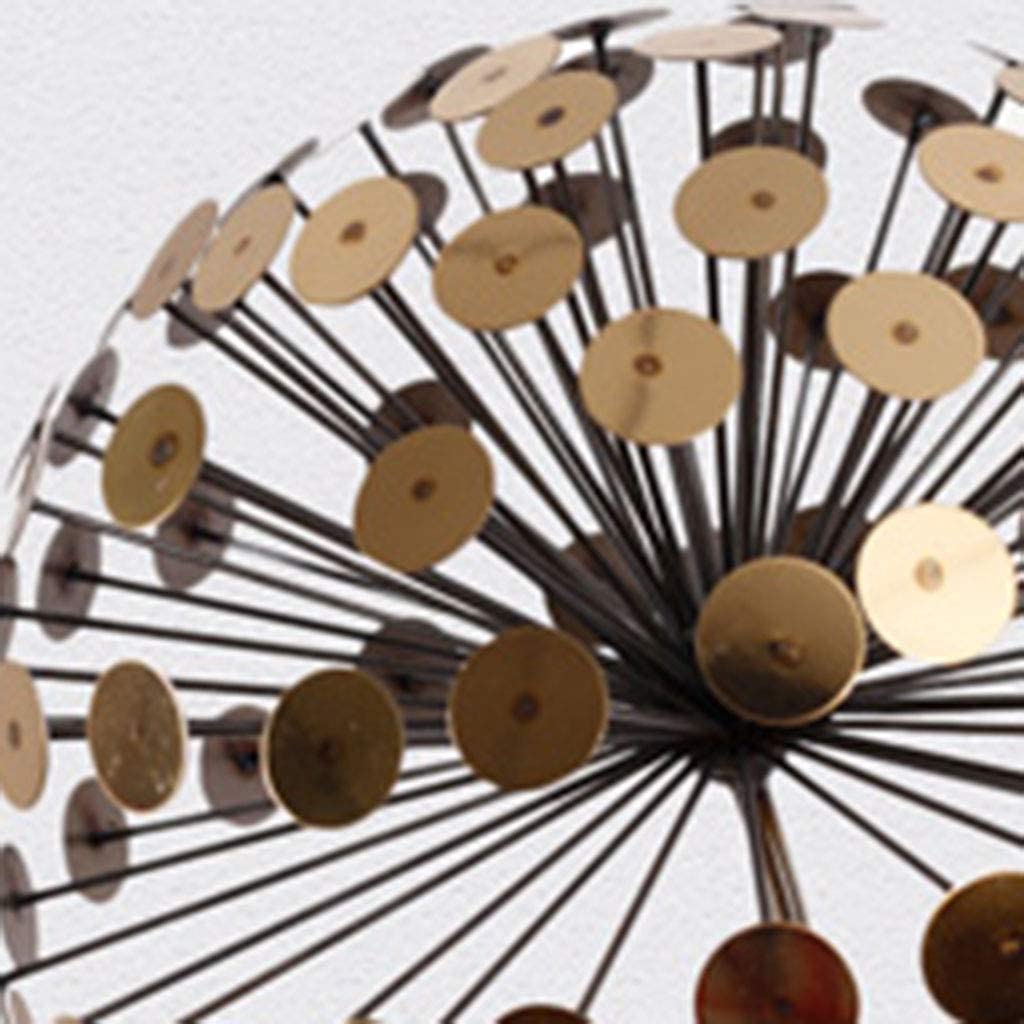 Golden Floral Sculpture