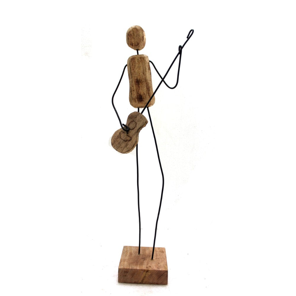 Guitarist Wood-Wire