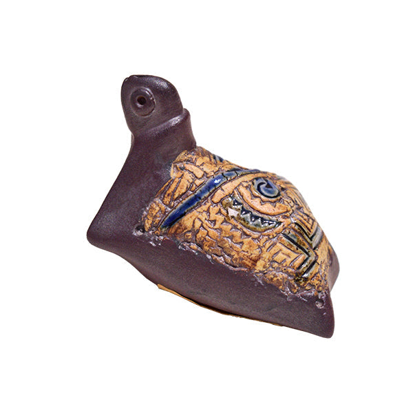 Handcrafted Tenmoku Snail Showpiece