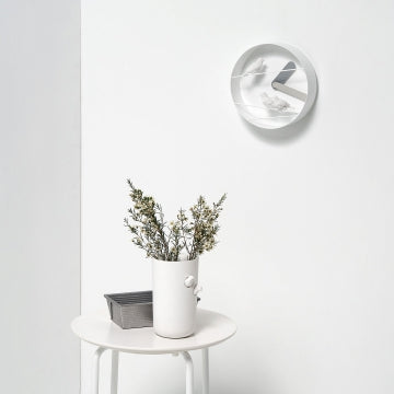Haoshi Sparrow X Round Clock - Grey