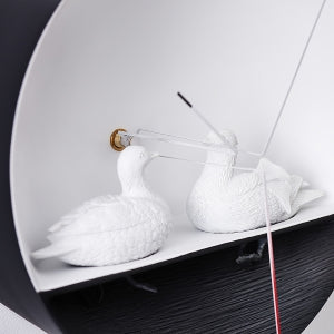 Haoshi Waterbird X Clock - Mandarin Duck