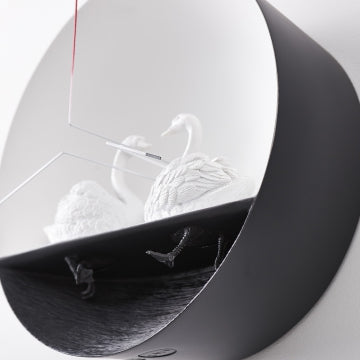 Haoshi Waterbird X Clock - Swan01