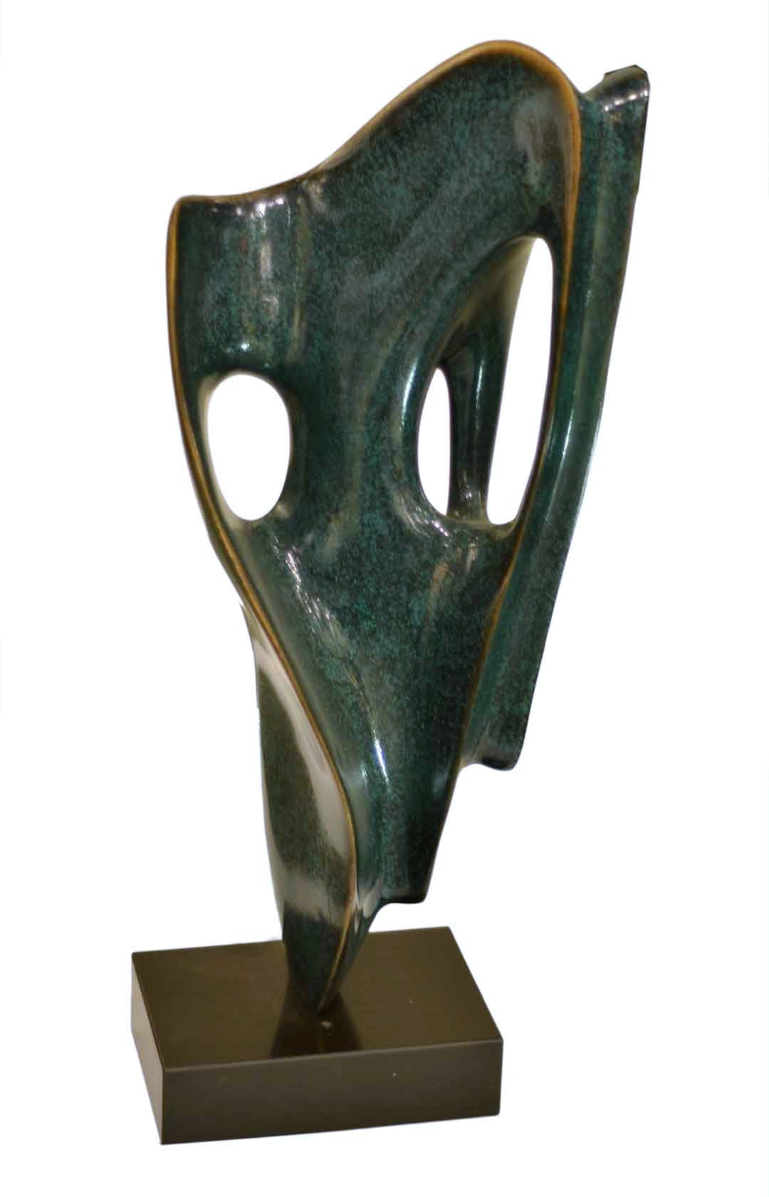 Modern Art Thorn Décor Piece -Green