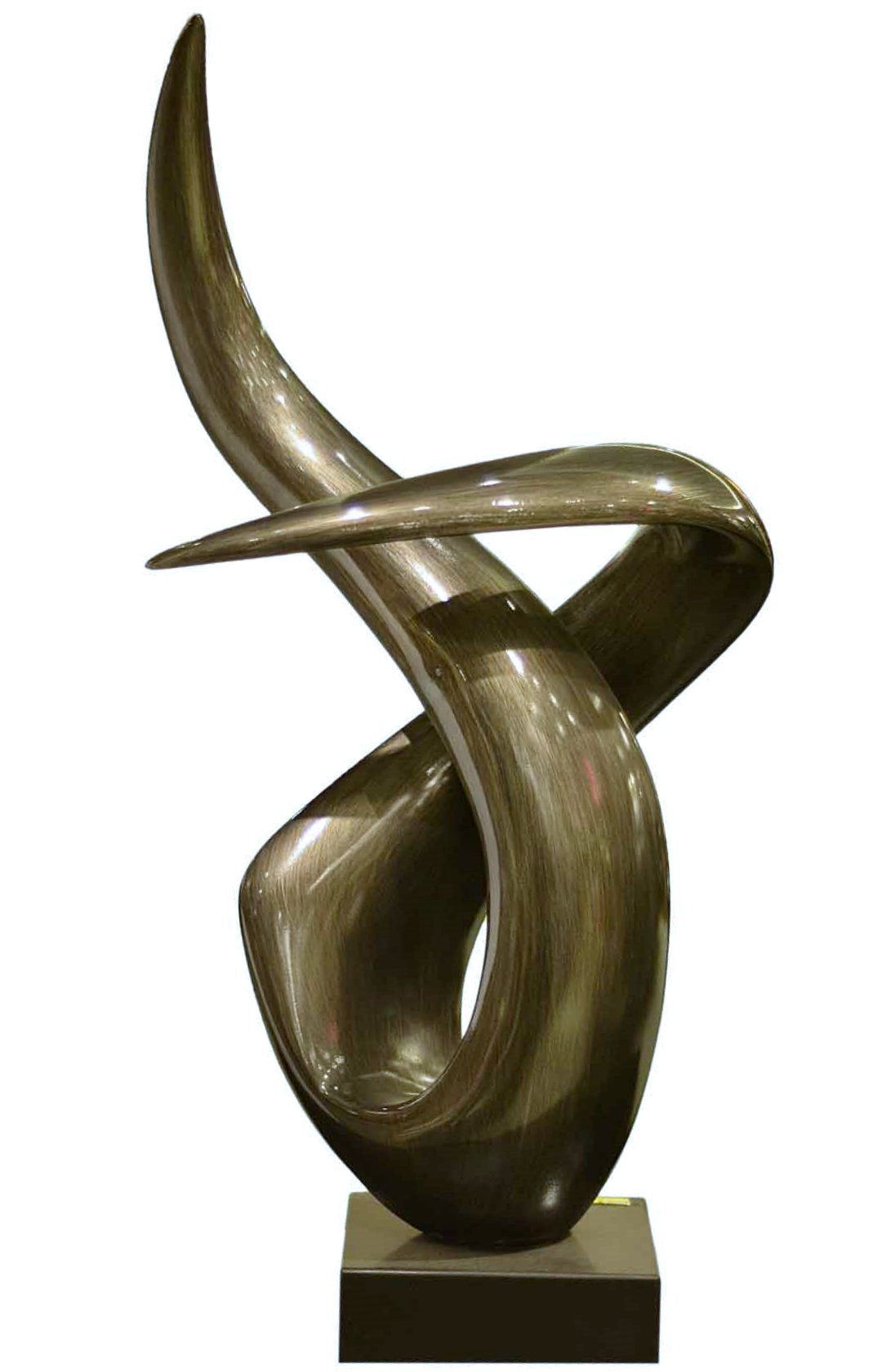 Modern Art Thorn Décor Piece - Grey