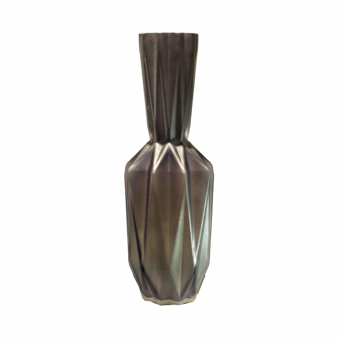 Purple Designer Glass Vase