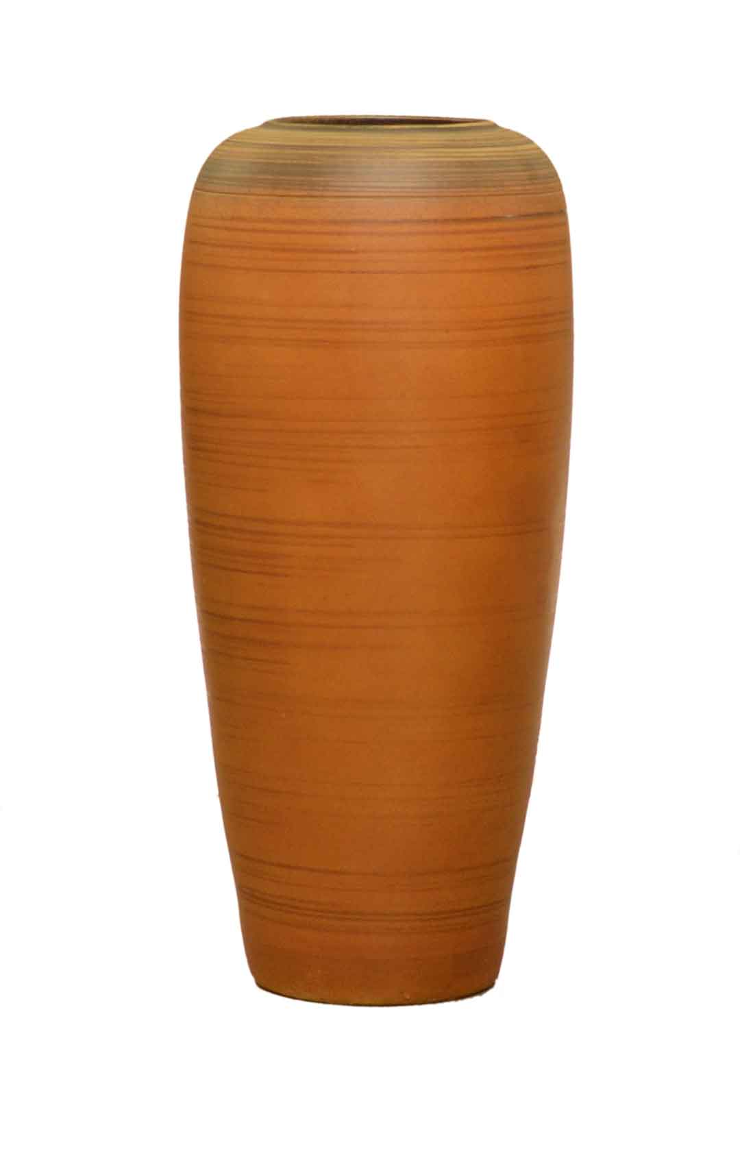 Sand Brown Floor Vase