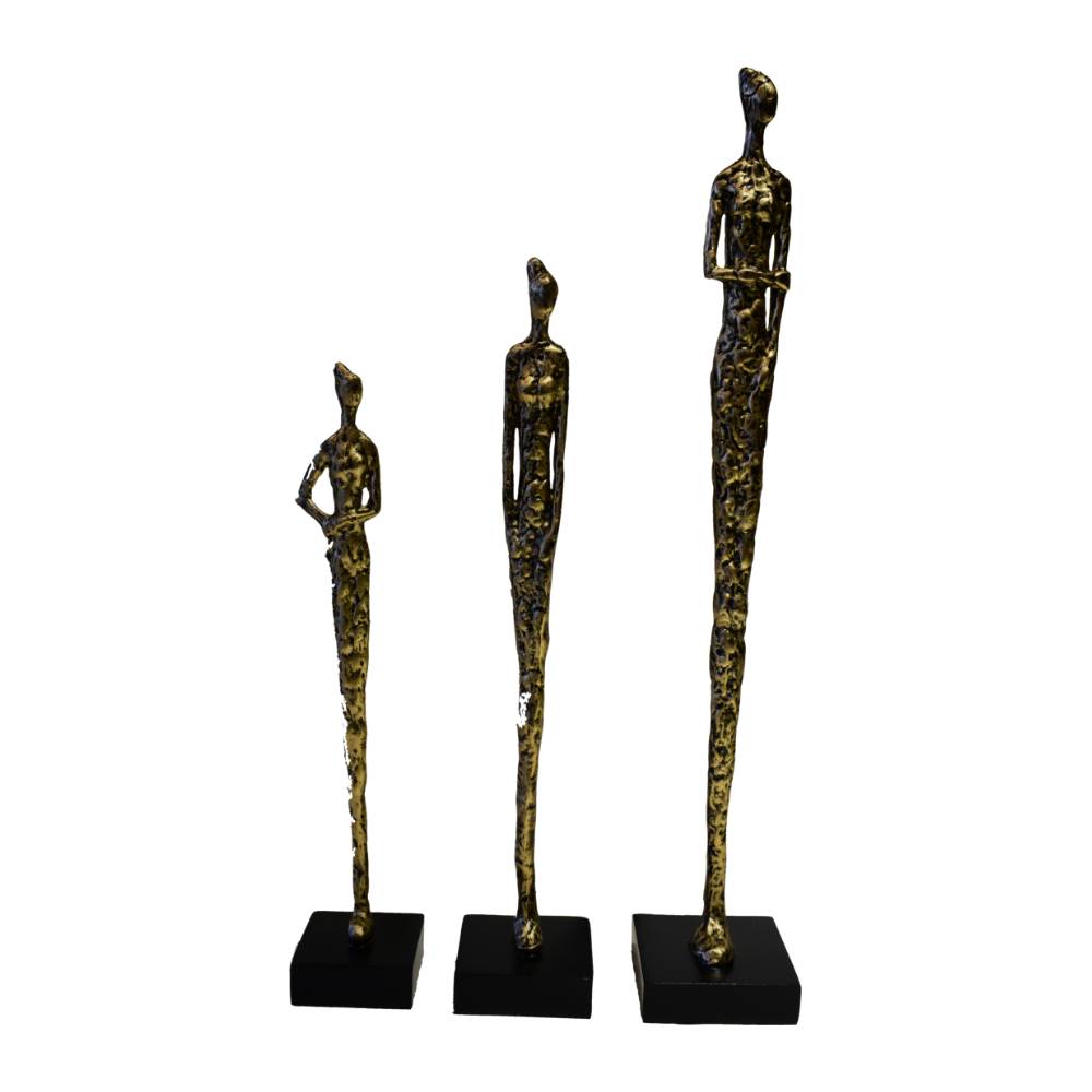 Sculpture Ladies Gold