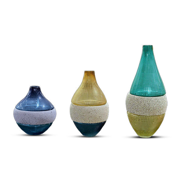 Three Piece Designer Vase